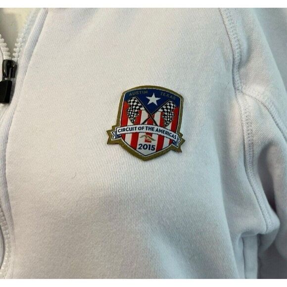Women's Large Full Zip Sweatshirt Formula One Circuit of the Americas Jacket TX - Picture 2 of 10